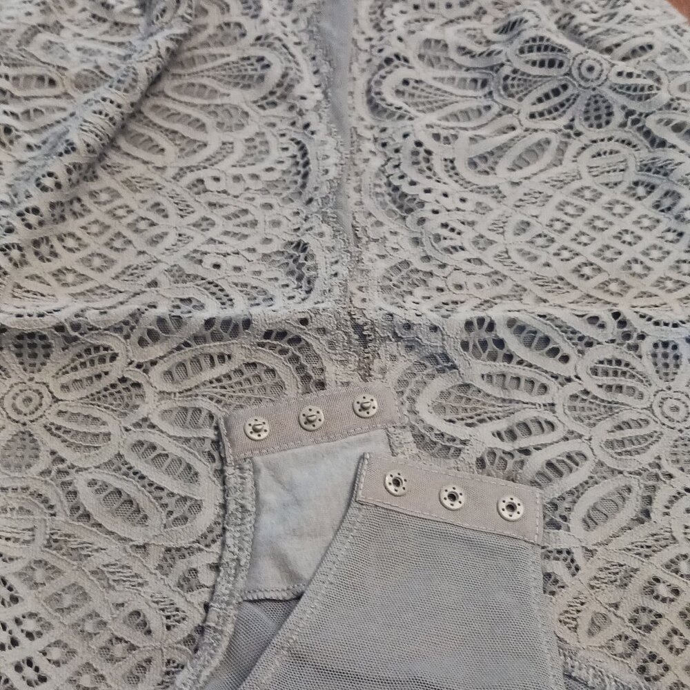 Victorias secret bodysuit sz M, grey - Picture 3 of 4